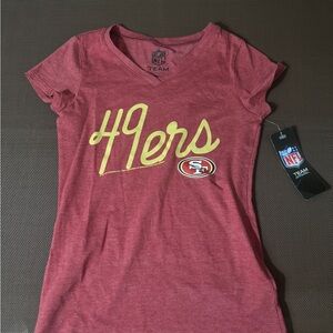 San Francisco 49ers girls  T-shirt NWT